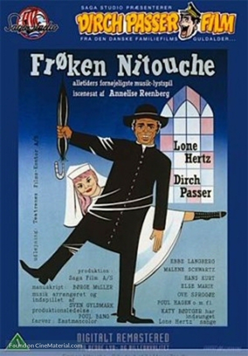 Fr&oslash;ken Nitouche - Danish DVD movie cover