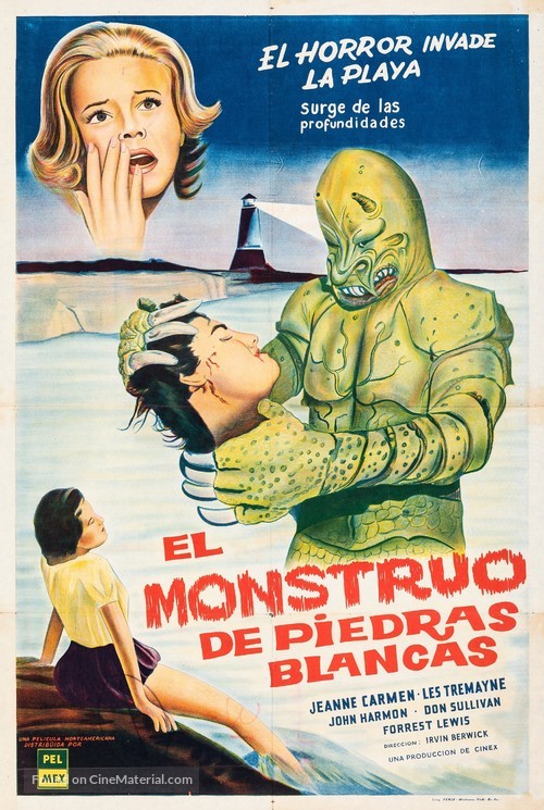 The Monster of Piedras Blancas - Argentinian Movie Poster