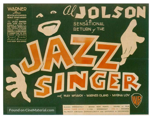 The Jazz Singer - Movie Poster