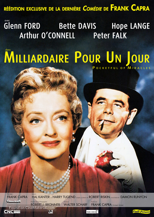 Pocketful of Miracles - French Re-release movie poster