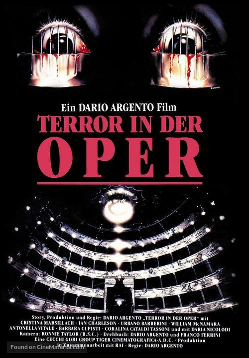 Opera - German Movie Poster