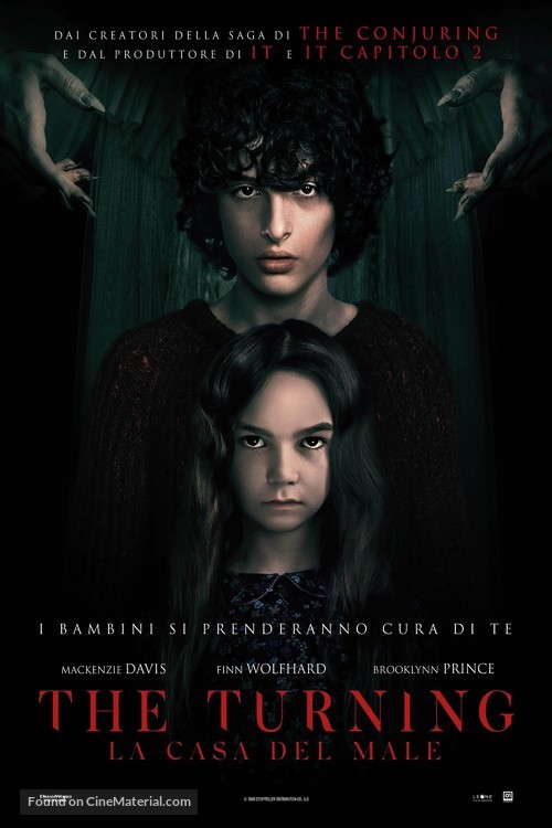 The Turning (2020) Italian movie poster