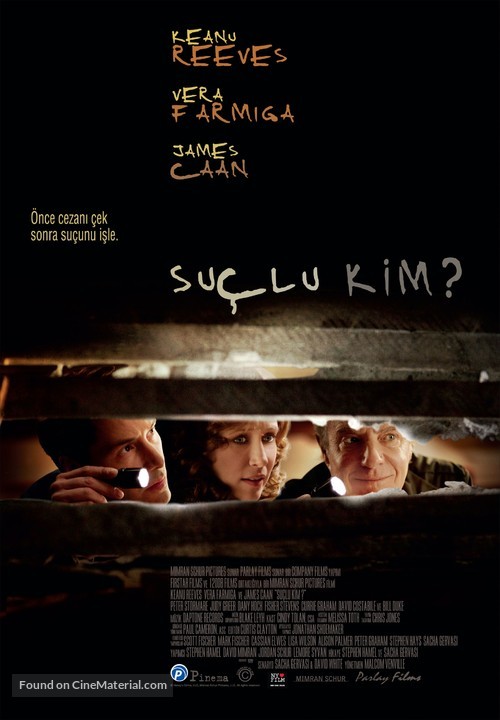 Henry&#039;s Crime - Turkish Movie Poster