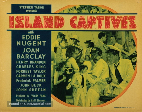 Island Captives - Movie Poster