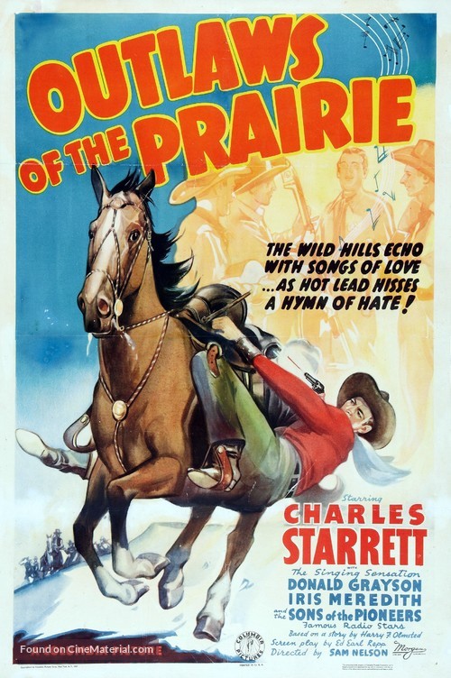 Outlaws of the Prairie - Movie Poster