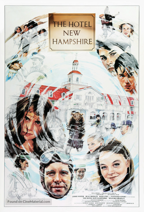 The Hotel New Hampshire - British Movie Poster