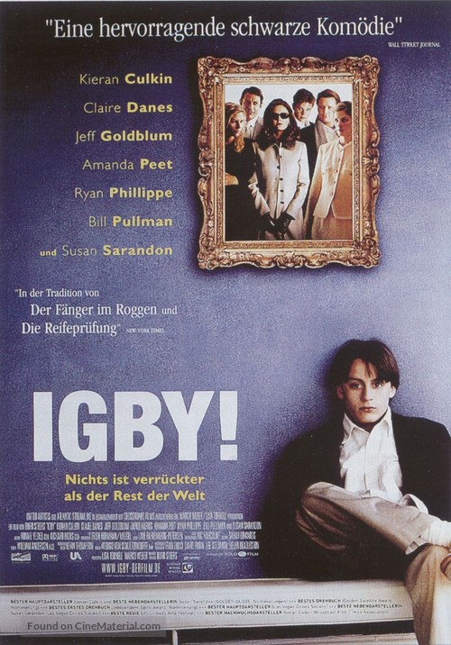 Igby Goes Down - German Movie Poster
