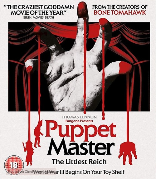 Puppet Master: The Littlest Reich - British Blu-Ray movie cover