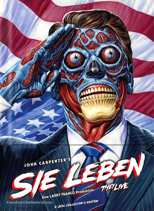 They Live - German Blu-Ray movie cover