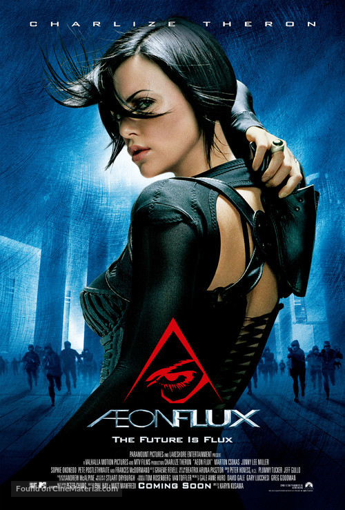 &AElig;on Flux - Movie Poster