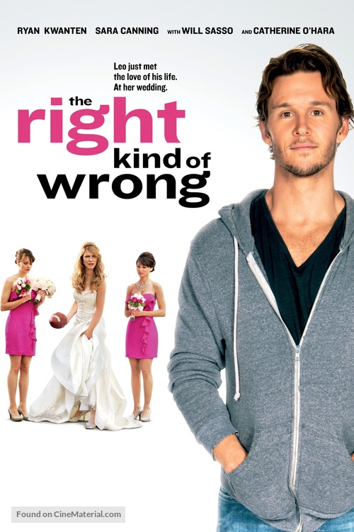 The Right Kind of Wrong - Canadian DVD movie cover