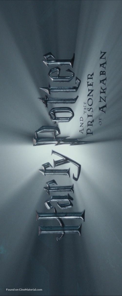 Harry Potter and the Prisoner of Azkaban - British Logo