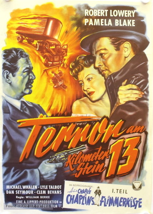 Highway 13 - German Movie Poster