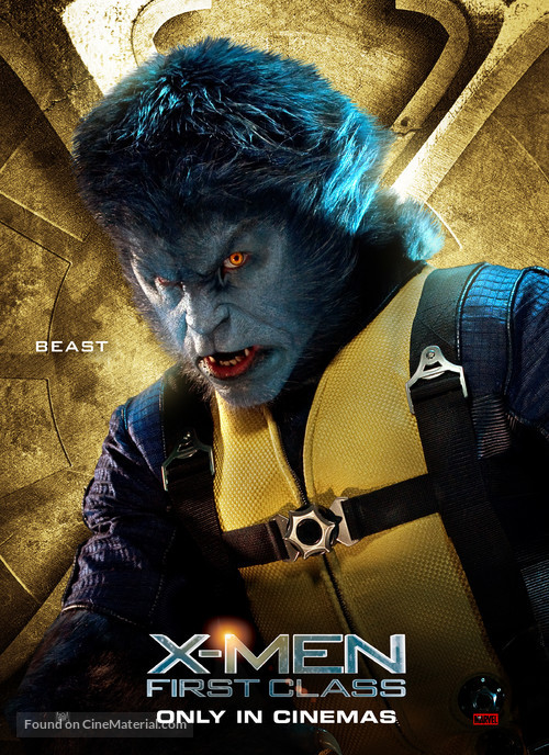 X-Men: First Class - British Movie Poster