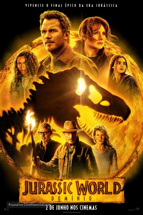 Jurassic World: Dominion - Brazilian Movie Poster