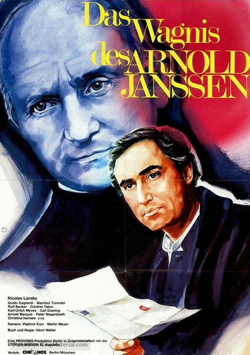 Das Wagnis des Arnold Janssen - German Movie Poster