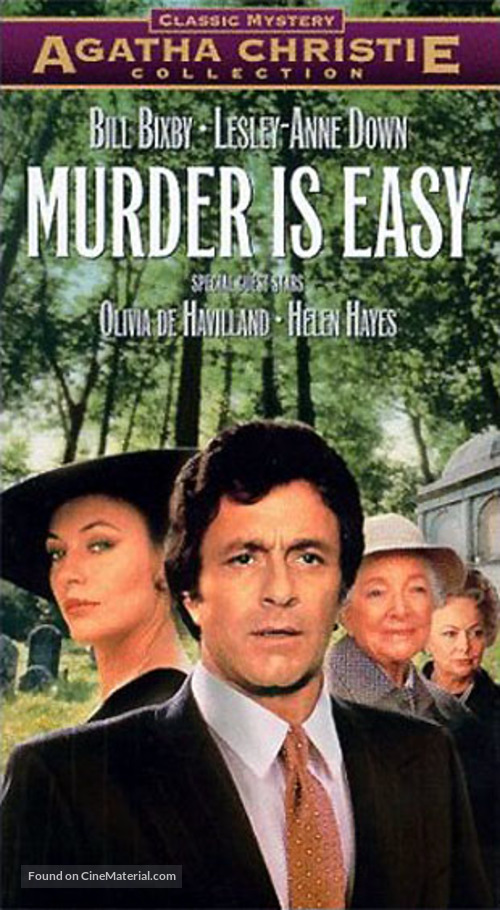 Murder Is Easy - VHS movie cover