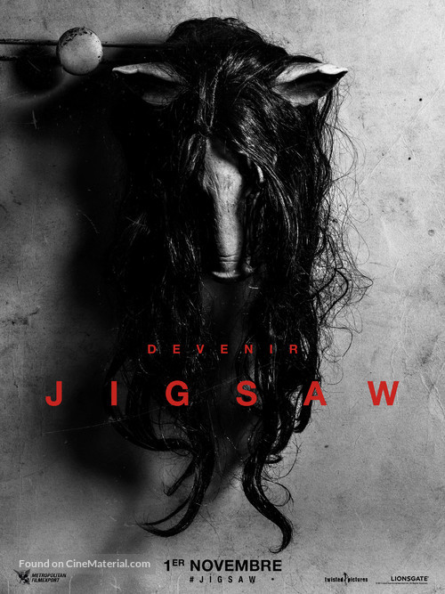 Jigsaw - French Movie Poster