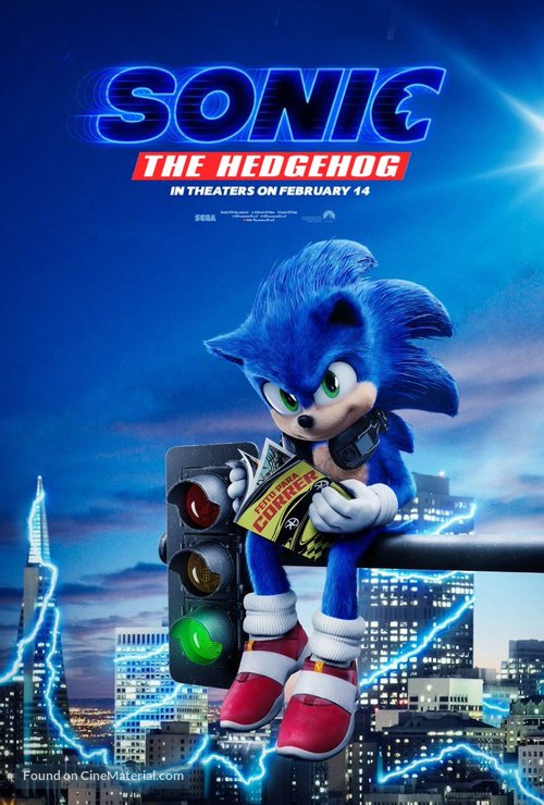 Sonic the Hedgehog - Movie Poster