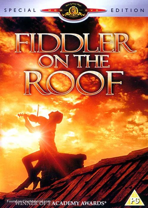 Fiddler on the Roof - British DVD movie cover