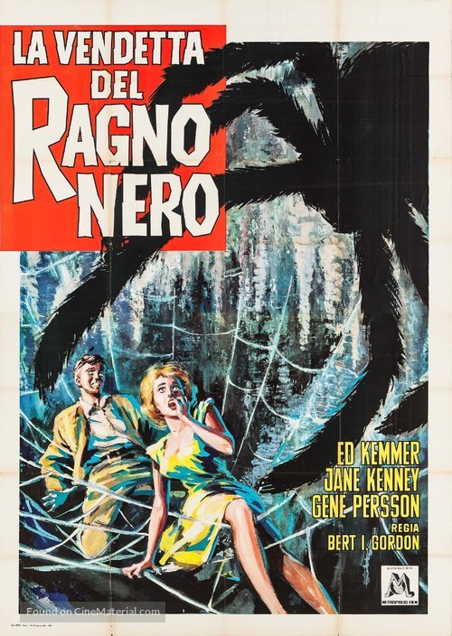 Earth vs. the Spider - Italian Movie Poster