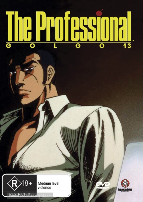 Golgo 13 - Australian DVD movie cover