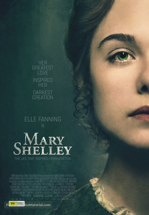 Mary Shelley - Australian Movie Poster