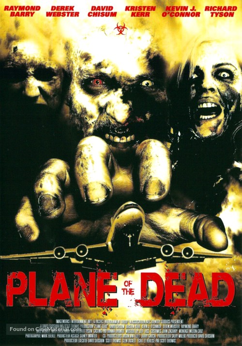 Flight of the Living Dead: Outbreak on a Plane - French DVD movie cover