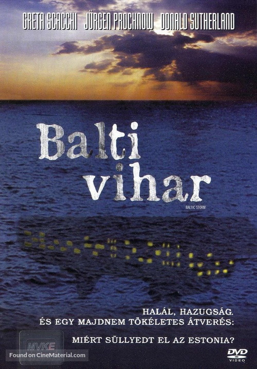 Baltic Storm - Hungarian DVD movie cover