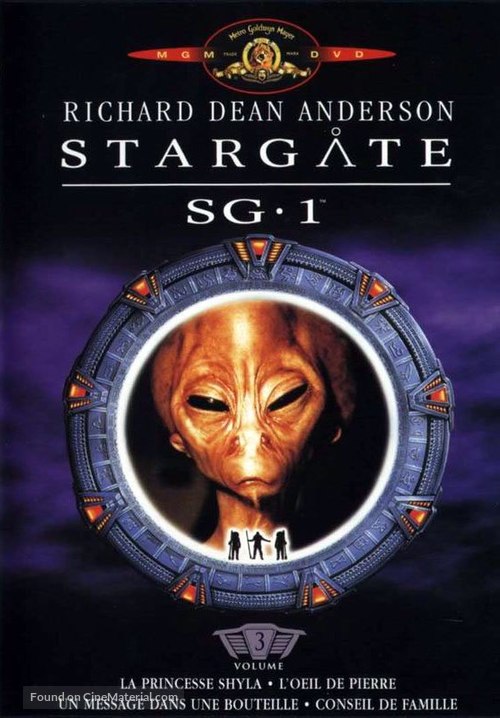 &quot;Stargate SG-1&quot; - French DVD movie cover