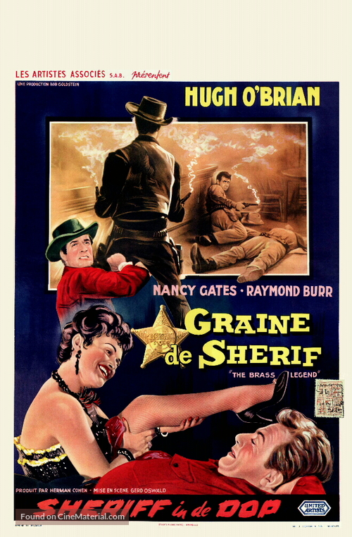 The Brass Legend - Belgian Movie Poster