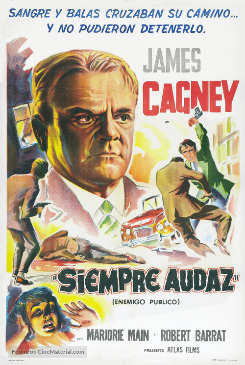 Johnny Come Lately - Argentinian Movie Poster
