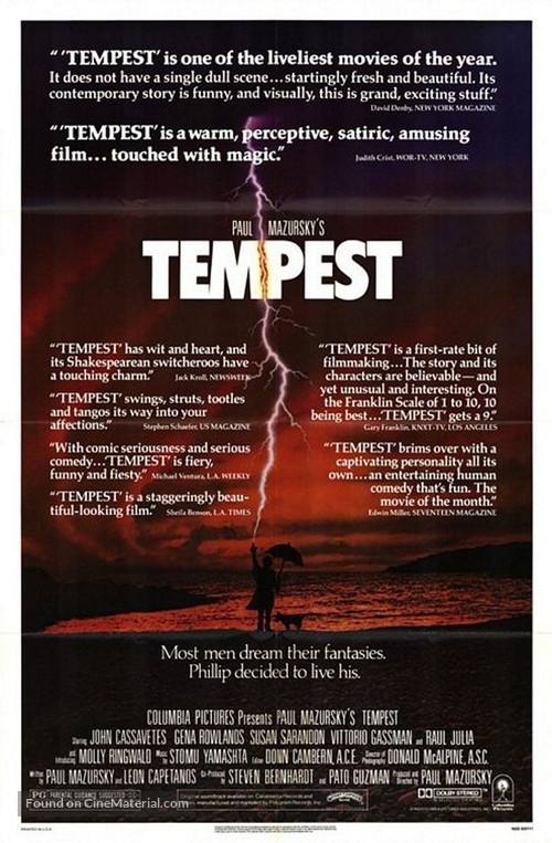 Tempest - Movie Poster