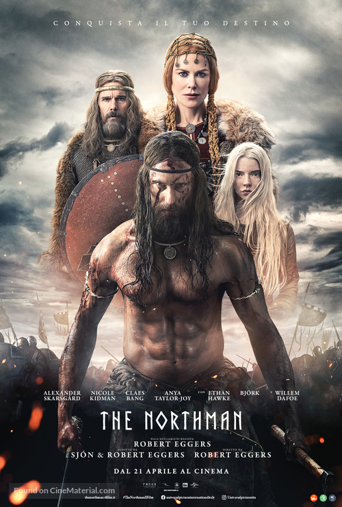 The Northman - Italian Movie Poster