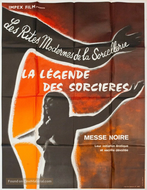 Legend of the Witches - French Movie Poster