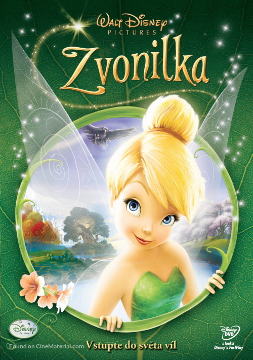 Tinker Bell - Czech DVD movie cover