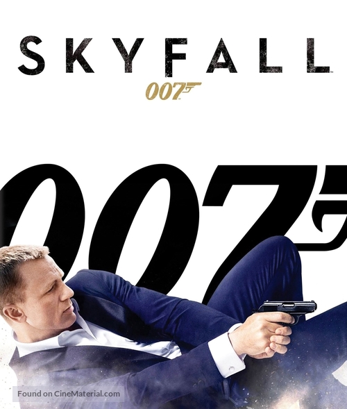 Skyfall - French Blu-Ray movie cover