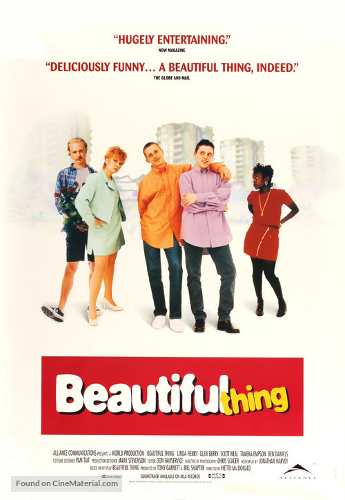 Beautiful Thing - Canadian Movie Poster