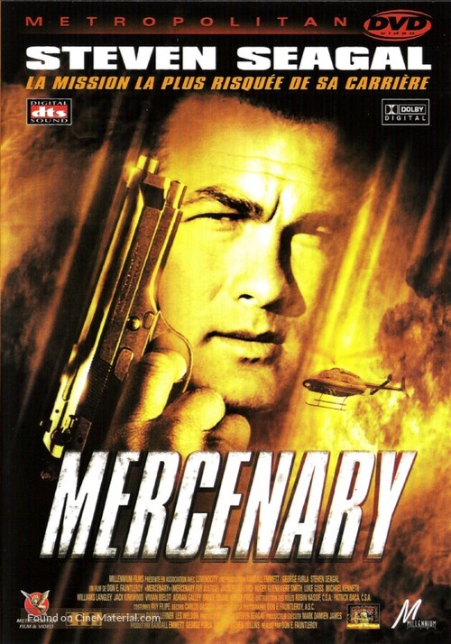 Mercenary for Justice - French DVD movie cover