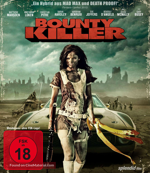 Bounty Killer - German Blu-Ray movie cover