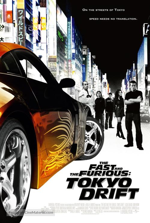 The Fast and the Furious: Tokyo Drift - Movie Poster