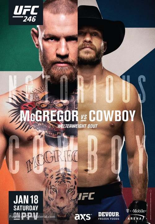 UFC 246: McGregor vs. Cerrone - Movie Poster