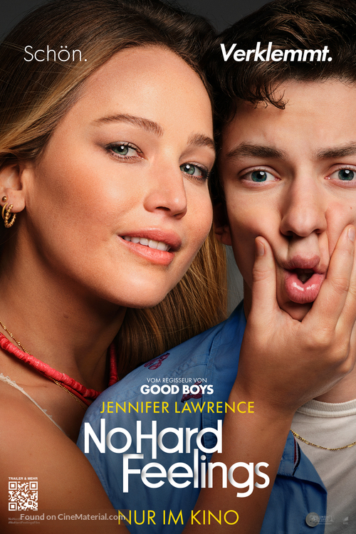 No Hard Feelings - German Movie Poster