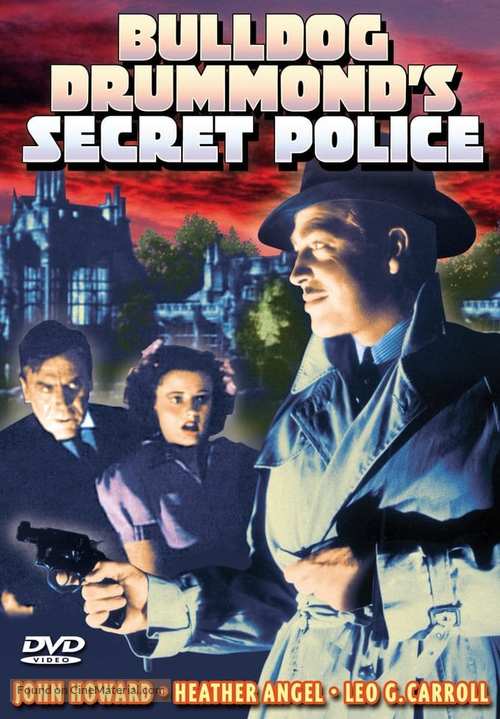 Bulldog Drummond&#039;s Secret Police - DVD movie cover