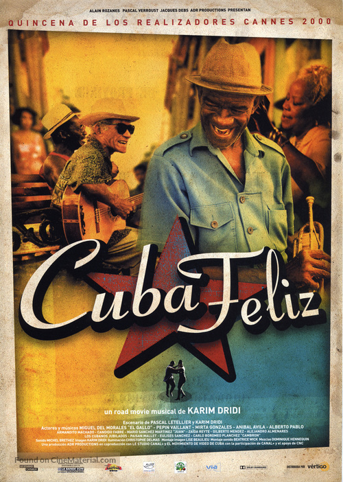 Cuba feliz - South Korean Movie Poster