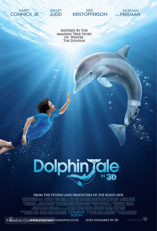 Dolphin Tale - British Movie Poster