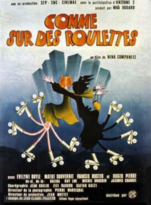 Comme sur des roulettes - French Movie Poster