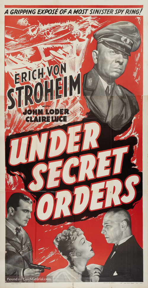 Under Secret Orders - Movie Poster