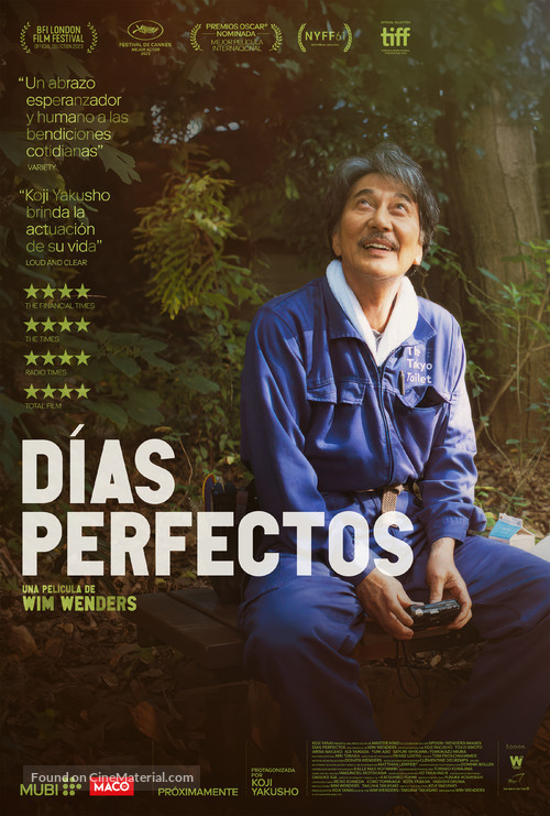 Perfect Days - Argentinian Movie Poster