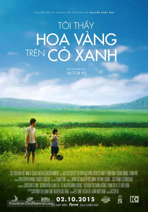 T&ocirc;i thay hoa v&agrave;ng tr&ecirc;n co xanh - Vietnamese Movie Poster